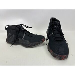 Adidas Dame 5 People's Champ Black Red BB9316 Mens Size 6.5 Lillard